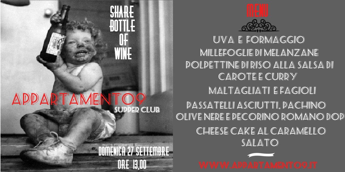 Appartamento9_supper_club_roma_evento Share_bottle_of_wine